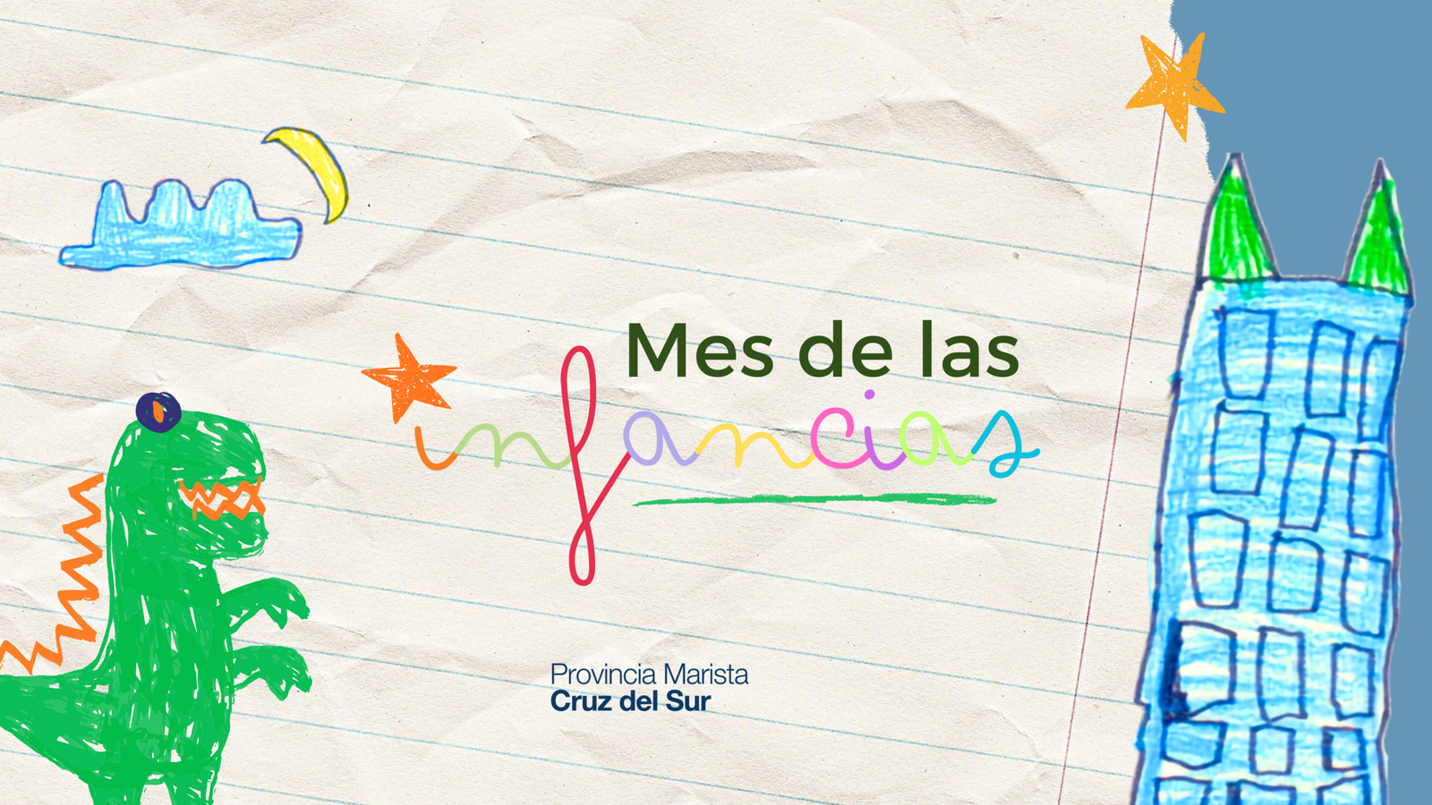 mes de las infancias banner